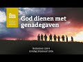 God dienen met genadegaven- Romeinen 12:6-8 45079