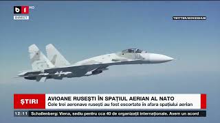 AVIOANE RUSEȘTI ÎN SPAȚIUL AERIAN AL NATO