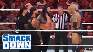 Roman Reigns vs. The Rock - Undisputed Universal Championship Match | WrestleMania 40 (WWE 2K23) 💥🏆