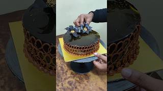 New chocolate Cake design #chocolatecake #reels #cake #shortvideo #cakedesign #trending