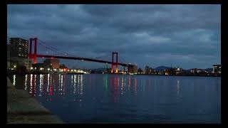 若戸大橋【早送り　日本の風景】