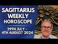 Sagittarius Horoscope -  Weekly Astrology - 29th July to 4th August 2024