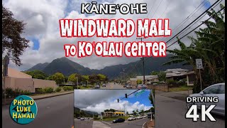 Windward Mall to Koolau Center Oahu Hawaii