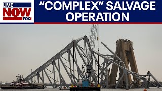 Baltimore bridge collapse: Crews to conduct first lift of debris cleanup | LiveNOW from FOX