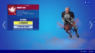 Fortnite *New* Mighty Ant Emote!!