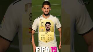 🇪🇸 ISCO fifa evolution (12-24) #shorts #eafc24 #fc24 #fifa #isco #realmadrid