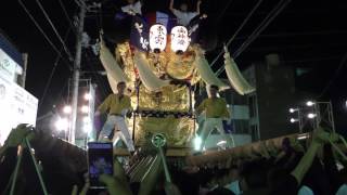 平成29年8月5日　新居浜夏祭り・東雲太鼓台