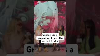 Grimes has a proposition to end the war in Ukraine