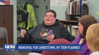 Memorial for Jamestown, New York Teen Planned