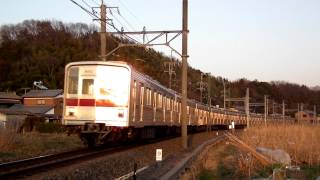 東武東上線 9101F 武蔵嵐山～小川町にて。