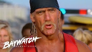 Hulk Hogan \u0026 Macho Man Randy Savage's Cameo | Baywatch Remastered