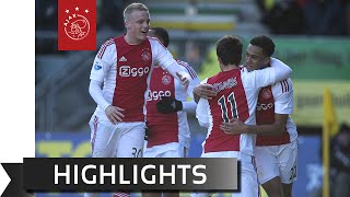 Ajax pick up where they left off and win