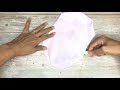 diy fabric face mask easy pattern sewing tutorial วิธีเย็บหน้ากากอนามัยแบบญี่ปุ่น ง่ายๆ สวยกระชับ