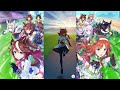 【ウマ娘 プリティダービー】 サイレンススズカ vsウイニングチケット 馬娘 無聲鈴鹿vs勝利獎劵