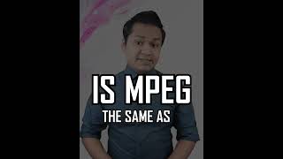 Is MPEG the Same as MP4? | Taz Entrepreneur | #shorts
