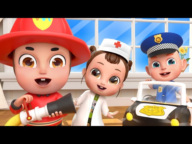 Community Helpers Song Policeman Doctor And Fireman Song рџ вђќв пёџ Rosoo