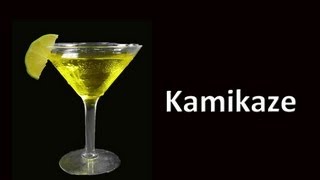 Kamikaze Cocktail Drink Recipe