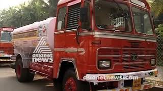 IOC tanker workers strikes at Kozhikode