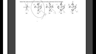 Lewis structure for XeO2F2