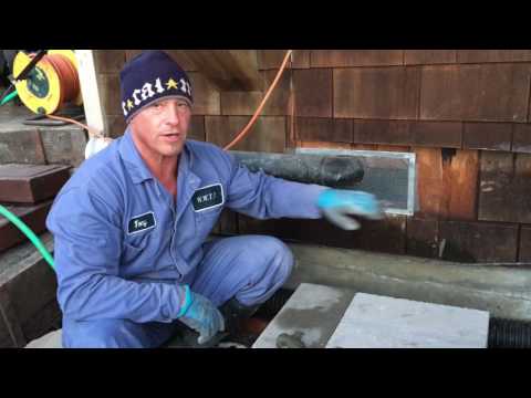 Building stairs out of concrete and cinderblocks Building stairs out of concrete and cinderblocks