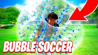2Hype Plays Soccer in a (Literal) Bubble