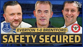 Everton safety secured with 1-0 win | LIVE