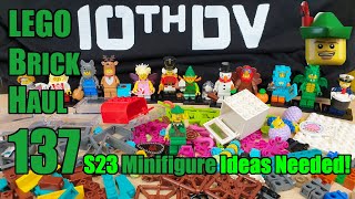 LEGO Brick Haul 137 - Series 23 Minifigures \u0026 Brick Link 📦🏹