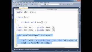 C++ vpointers Demystification