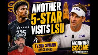 5 Star EDGE Tyzon Swann Visiting LSU | Nussmeier Commits to Georgia