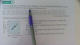 Year 1 Statistics - S4.2 Linear Regression - Example 3