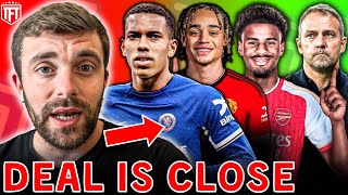 DEAL CLOSE! Hato to Arsenal DEAL✅ Estêvão Willian to Chelsea IMMINENT🚨 Flick to Man Utd ON☑️