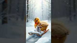 Duck's Quest (1) #CuteAnimals #hybrid #duck #ai #short #viral