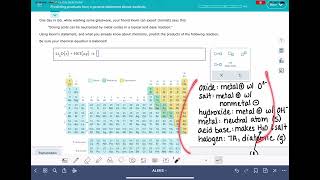 ALEKS: Predicting products from a general statement about reactivity