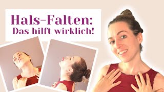 Falten am Hals - Loswerden mit diesen 3 Tricks!