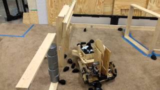 Parish Robotics 2015 B.E.S.T. Paydirt driving practice and coal test