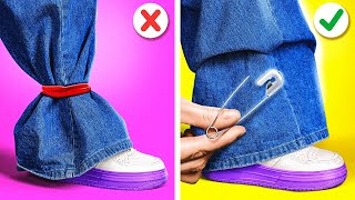 MORNING ROUTINE HACKS FOR STUDENTS || Funny And Creative Tips For Your Wardrobe by 123 GO!SCHOOL