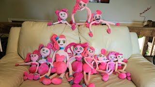 Comparing 11 Different Mommy Long Legs Plushies! Official and Off-Brand