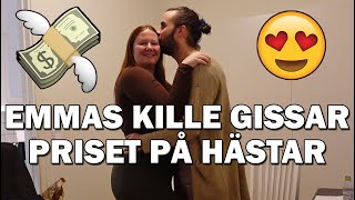 EMMAS POJKVÄN GISSAR PRISET PÅ HÄSTAR - Vloggvecka dag 2