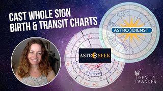 🌙 Quick Guide: Birth & Transit Charts on Astro.com & Astro-Seek! 💫