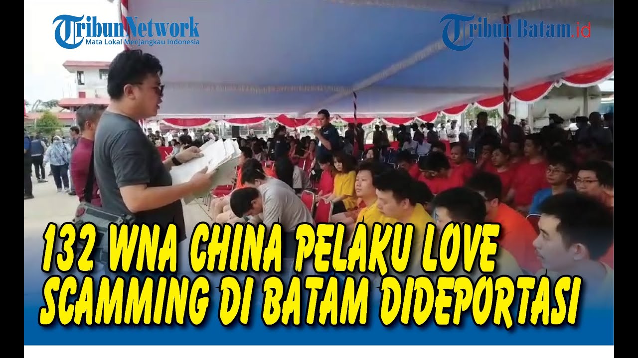 132 WNA China Pelaku Love Scamming Di Batam Dideportasi Pakai Pesawat ...