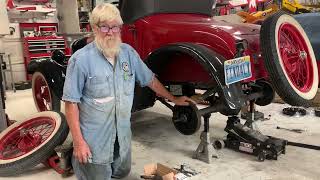 Installing Sure Stop Brakes On A 1927 Model T Roadster At Yoder Garage