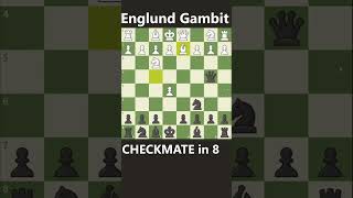 Englund Gambit 90% People Trapped On This Gambit!!! #checkmate #chess #gambit