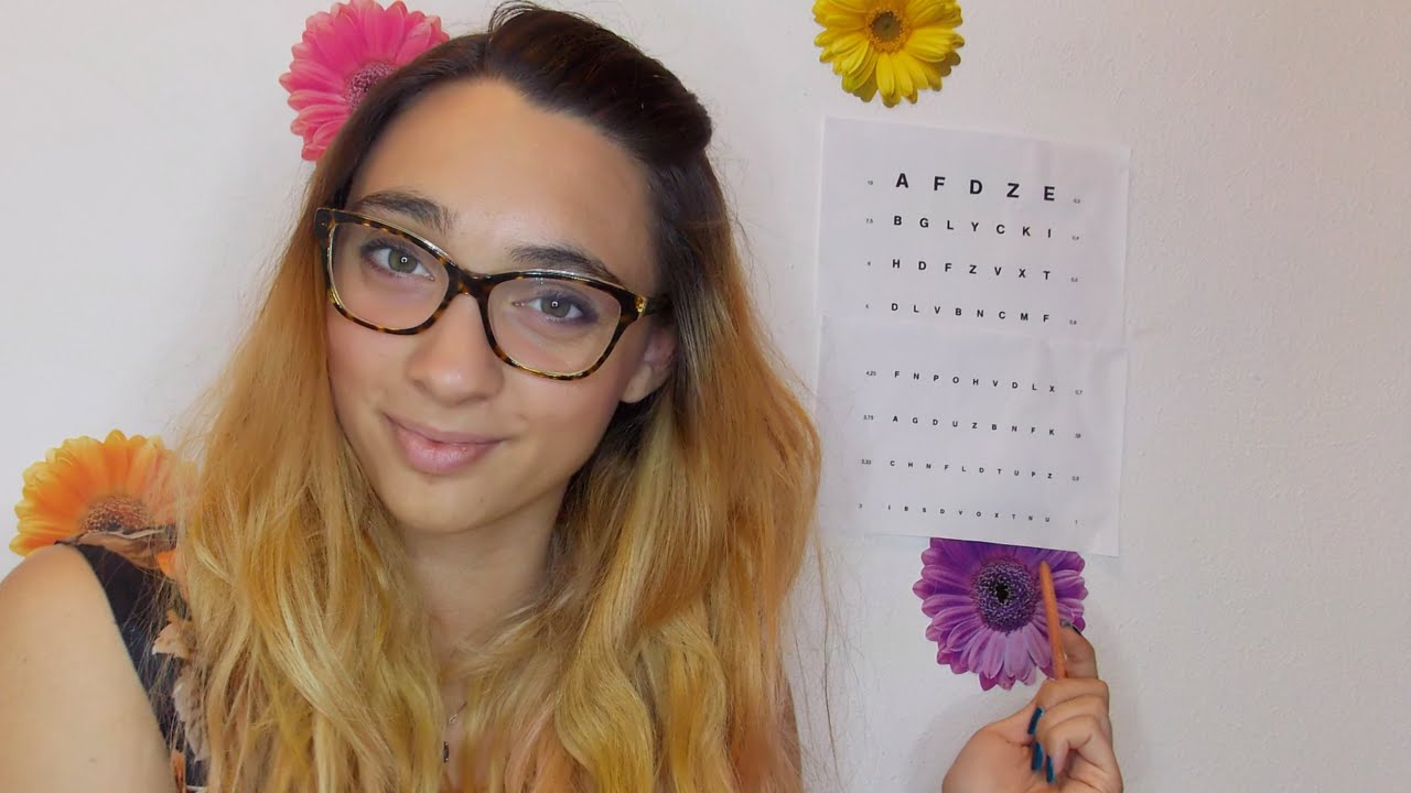 Asmr Eye Exam Doctor Roleplay Youtube