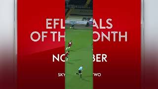 Sky Bet League Two November Goal of the Month shortlist