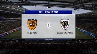 FIFA 21 | Hull City vs AFC Wimbledon - England League One | 20/10/2020 | 1080p 60FPS