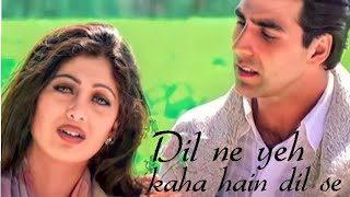 Dil ne yeh kaha hain dil se | video song|Dhadkan 2000 | Alka Yagnik#akshaykumar #shilpashetty