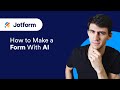How to Make a Form With AI