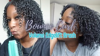 Trying Bounce Curl Volume Edgelift Brush