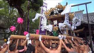 浜の宮天満宮本宮　天神宮入（平成２９年１０月９日）