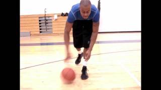 Dre Baldwin: Ball Handling/ Balance Drill - Behind One Leg Dribble | Point Guard NBA Workouts